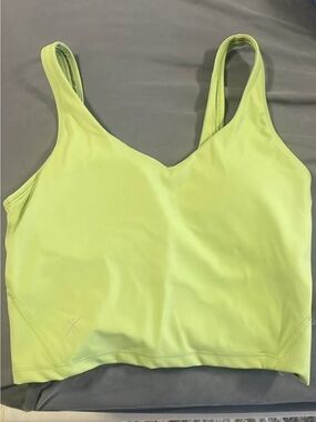 Light Lime Supportive Women's Sports Bralette